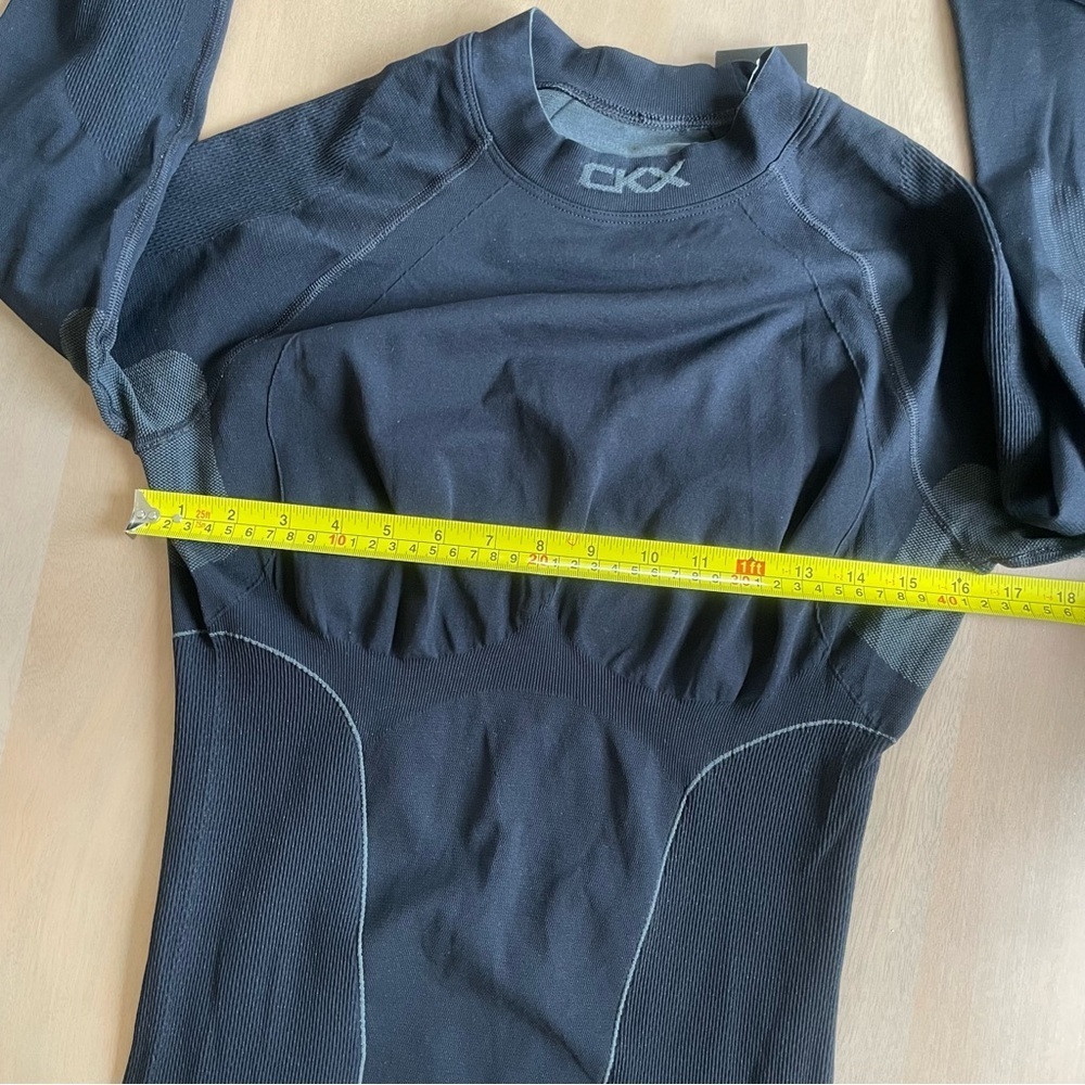 CKX Black Fitted Long Sleeve Thermal Top Base Layer - Picture 8 of 9
